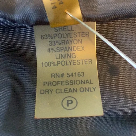 NWT Calvin Klein 3/4 Sleeve Ruched Front Dress - Picture 8 of 12